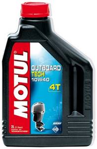 MOTUL OUTBOARD TECH 4T 10w40 2л.п/синтетика(для 4-тактн. подвесных лодочных двигател.) (масло моторное)